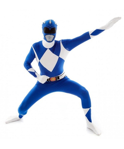 Blue Power Rangers Morphsuit