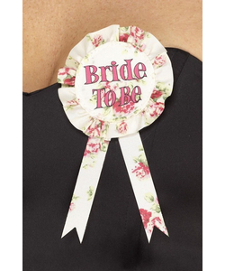 Vintage Bride To Be Rosette