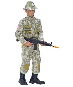 Kids Army Soldier Costume