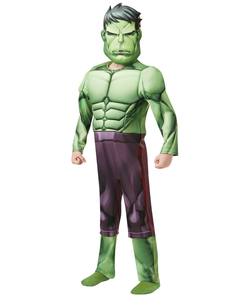 Avengers Deluxe Hulk Costume - Kids