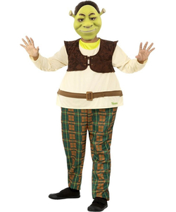 Deluxe Shrek Costume - Tween