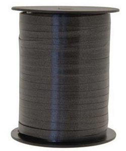 BLACK CURLING RIBBON