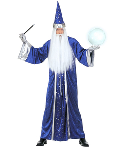 Blue Wizard Costume