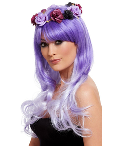 day of the dead glam wig