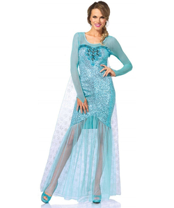 fantasy snow queen costume