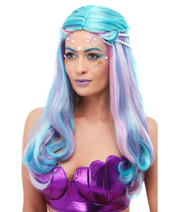 Mermaid Wig With Pearls