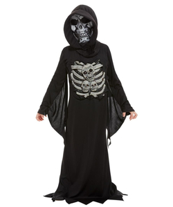 kids skeleton reaper costume