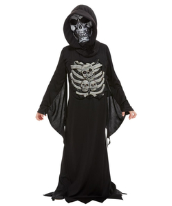 tween skeleton reaper costume