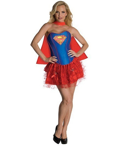 Supergirl Corset & Skirt