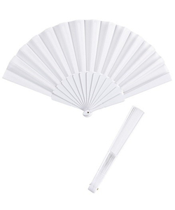 White Fabric Fan