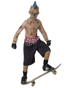 Zombie Skate Punk Costume