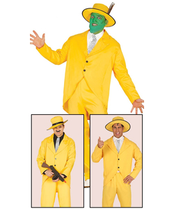Yellow Gangster Costume