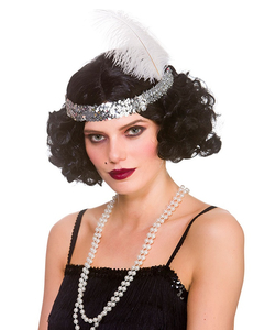 1920's Flapper Wig - Black