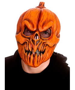Killer Pumpkin Latex Mask