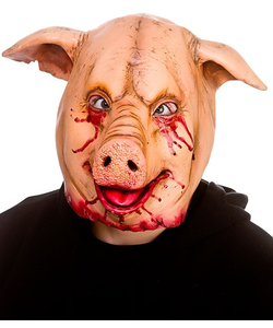 Horror Pig Latex Mask