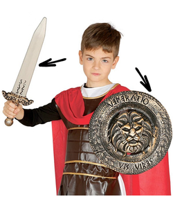 Kids Shield With Sword
