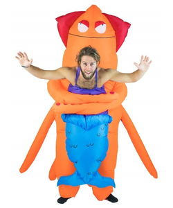 Inflatable Squid Monster/Mermaid Costume