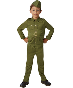 WW2 Solider Boy Costume