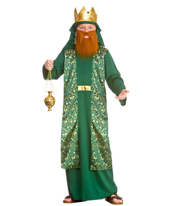 Kids Green Wise Man Costume