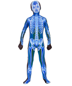 Tween X-Ray Skinz Bodysuit - Blue