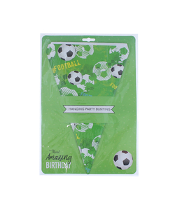 Birthday Party Football Bunting