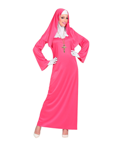 Pink Nun Costume