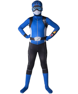 Blue Beast Power Ranger Morphsuit