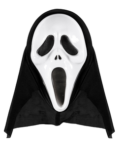 Screaming ghost face mask