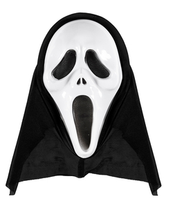 Screaming ghost face mask