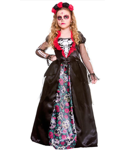 Deluxe Day of the Dead Costume - Kids