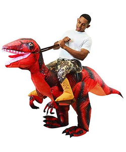 Inflatable Ride A Raptor Costume