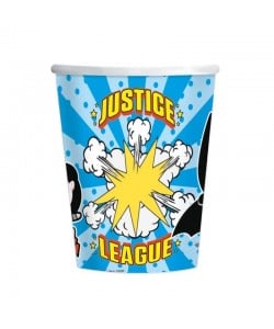 Justice League Paper Cups - 8 Pack