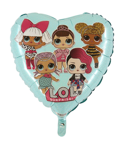 L.O.L Surprise - Tiffany Heart 18" Foil Balloon