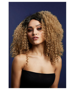 Deluxe Lizzo Wig - Caramel