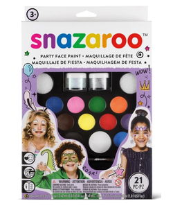 Snazaroo Ultimate Party Pack Kit - Face Paint Set