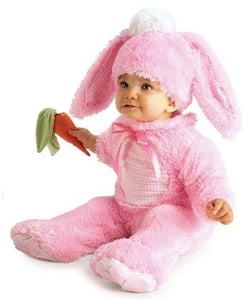 Preciuos pink wabbit costume