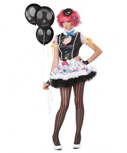 Sassie The Clown Costume