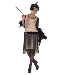 1920s Pink Flapper Costume