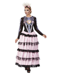 Deluxe Day Of The Dead Senorita Costume