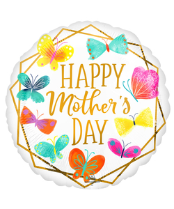 Happy Mother's Day Foil Balloons - 17"