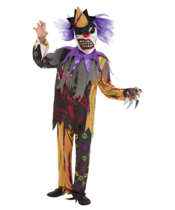 Zombie Clown Costume - Kids