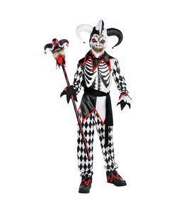 Sinister Jester Costume - Kids