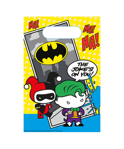 Batman v Joker Paper Loot Bags - 8 Pack