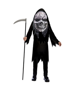 Grim Reaper Big Head Costume - Kids