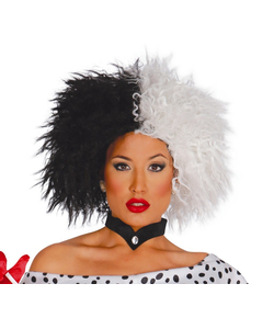 Black And White Curls