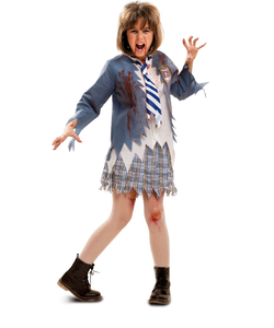 Zombie School Girl Costume - Tween