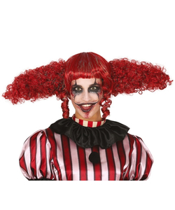 Red Clown Wig