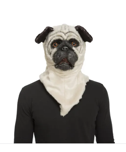 Bulldog Mask with Movable Jaw