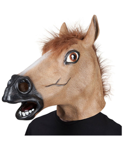 Latex Horse Mask