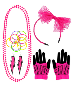80's Neon Fashion Accessories